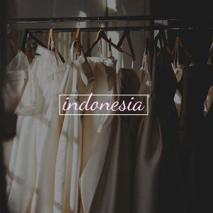 Wedding Gown in Indonesia