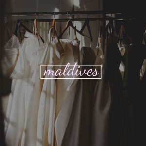 Wedding Gown in Maldives