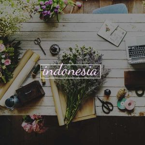 Florist in Indonesia
